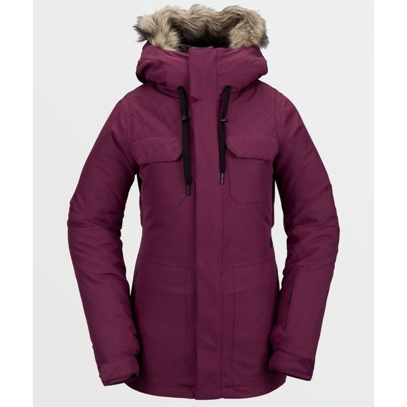 Nwt VOLCOM Shadow Insulated Snow Jacket - Picture 1 of 7